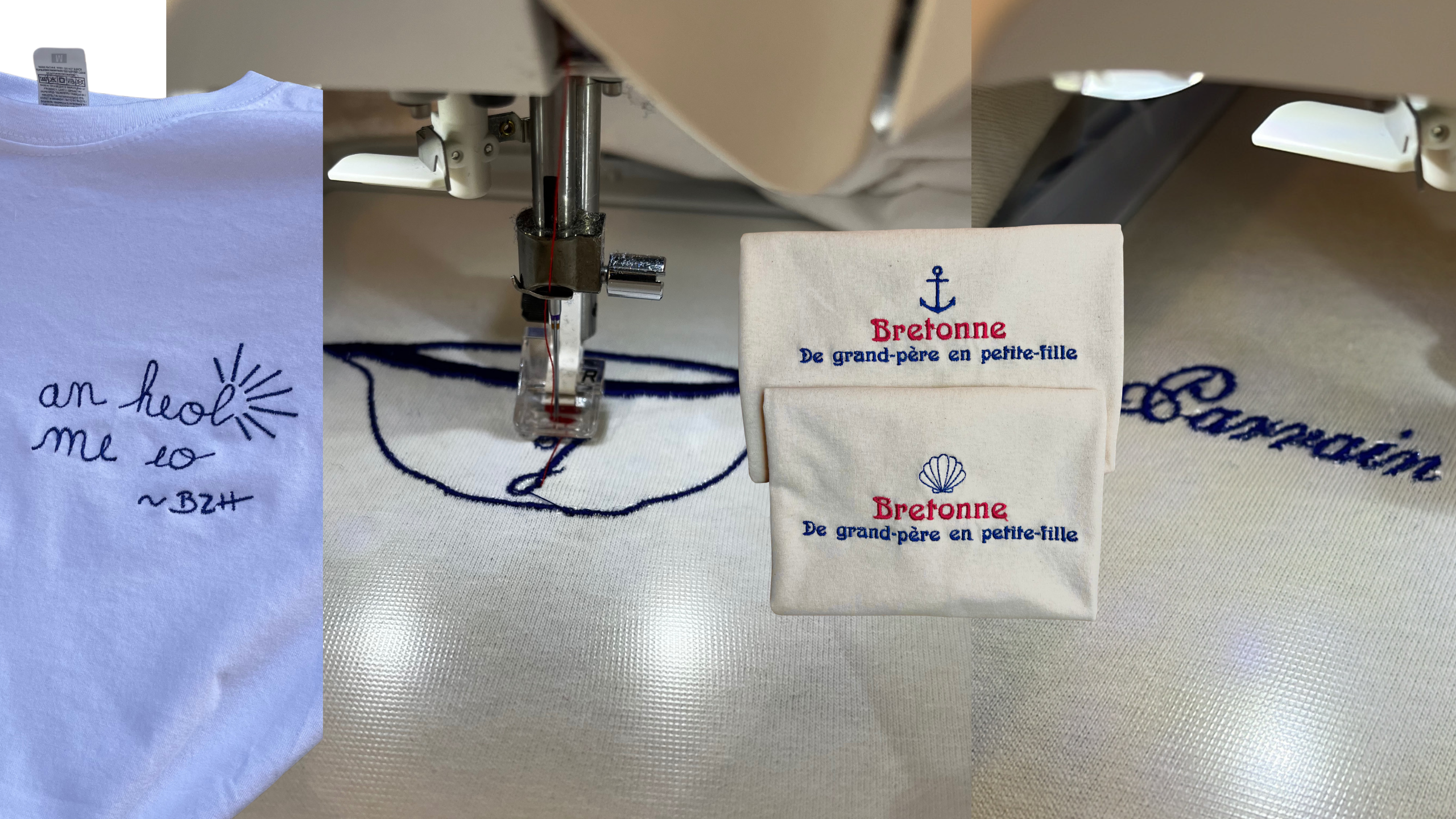 BRODERIE PERSONNALISÉE