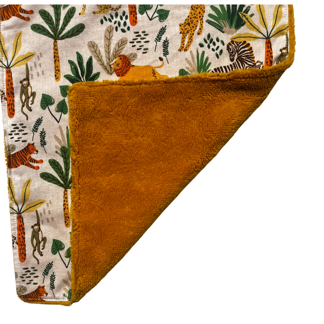 Serviette élastique - animaux de la savane