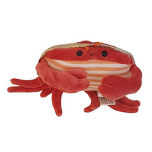 Charger l&#39;image dans la galerie, Crabe en peluche rouge - Jacques
