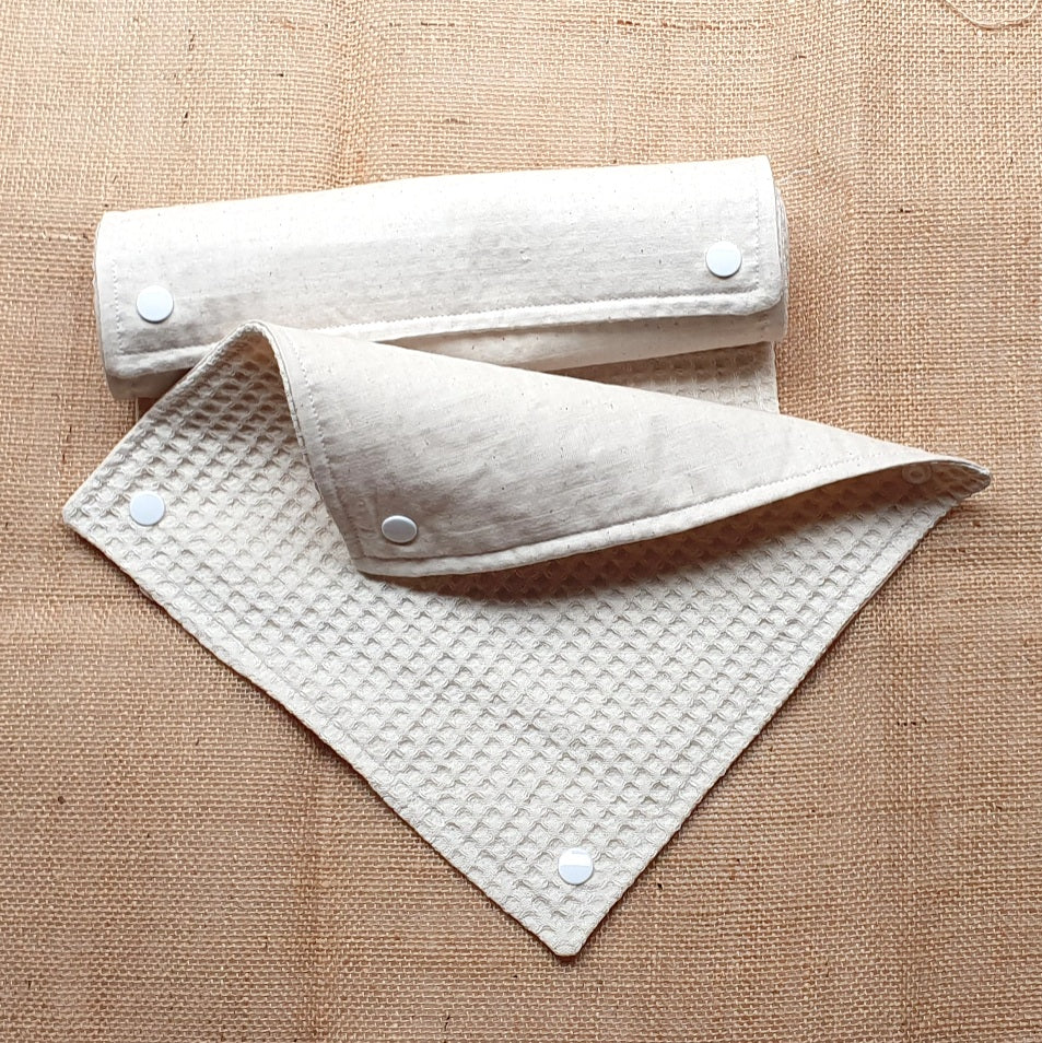 Essuie-tout lavable - 5 feuilles - Natural