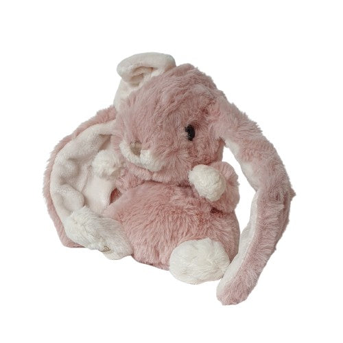 Lapin en peluche CUTE KANINA - Rose ancien