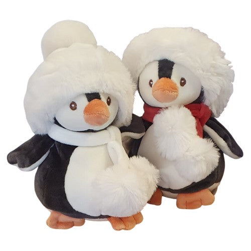 Pingouin Baby Julius blanc - Noël 2025