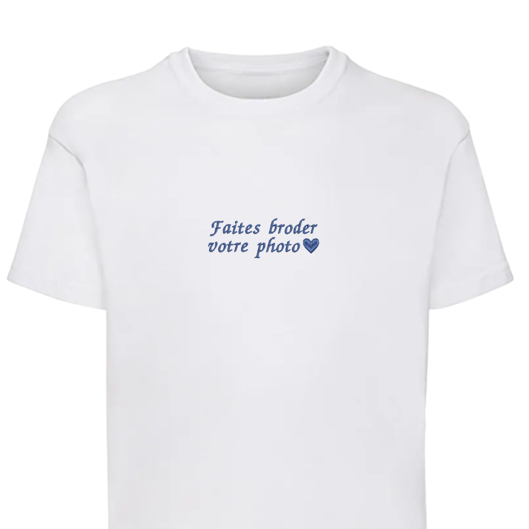 TEE-SHIRT ENFANT À PERSONNALISER AVEC VOTRE PHOTO