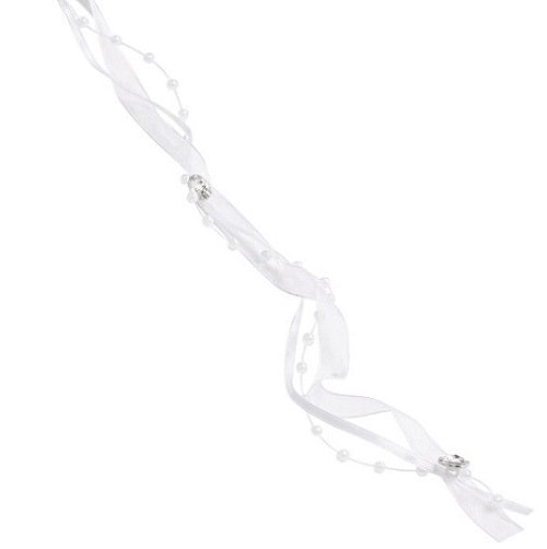 Rubans avec diamants et perles - Vendu au mètre
