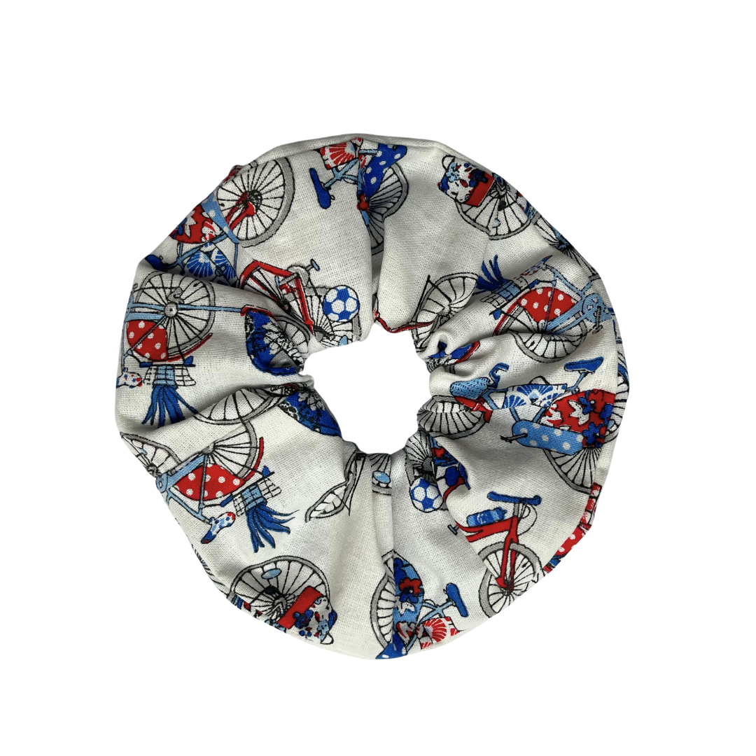 Chouchou - Vélos bleu, blanc rouge