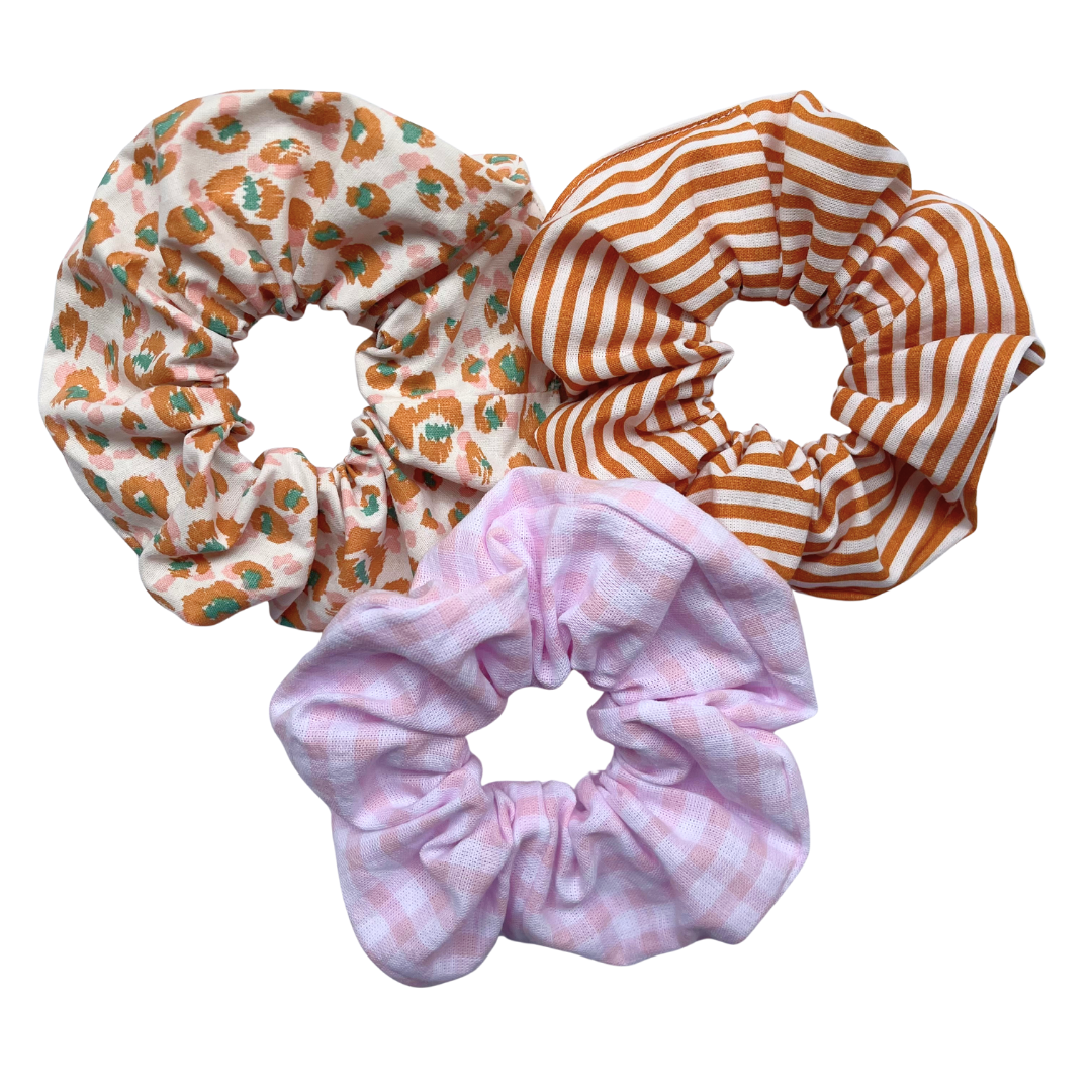 TRIO DE CHOUCHOUS - ROSE ET CAMEL