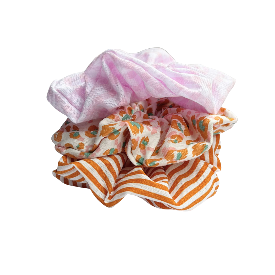 TRIO DE CHOUCHOUS - ROSE ET CAMEL