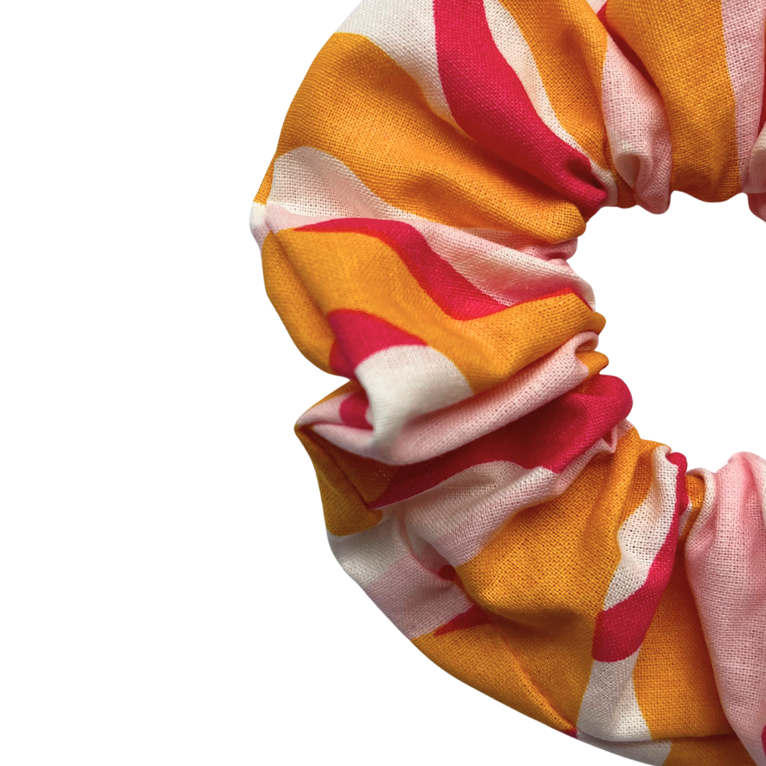 Chouchou - Orange, fuchsia et blanc