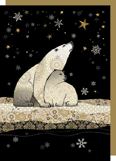 Carte de vœux - Ours polaire