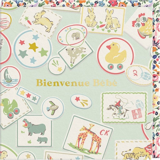Carte double "Bienvenue Bébé"