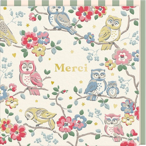 Carte double "Merci"