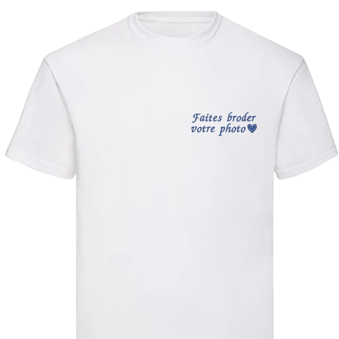 TEE-SHIRT À PERSONNALISER AVEC VOTRE PHOTO