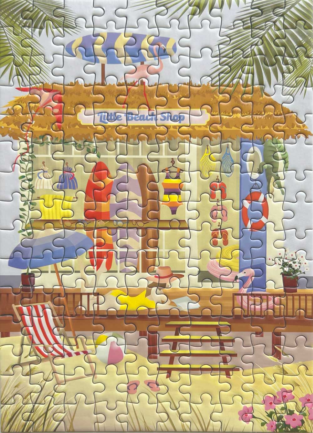 Puzzle Little beach shop - Vissevasse - 150 pièces