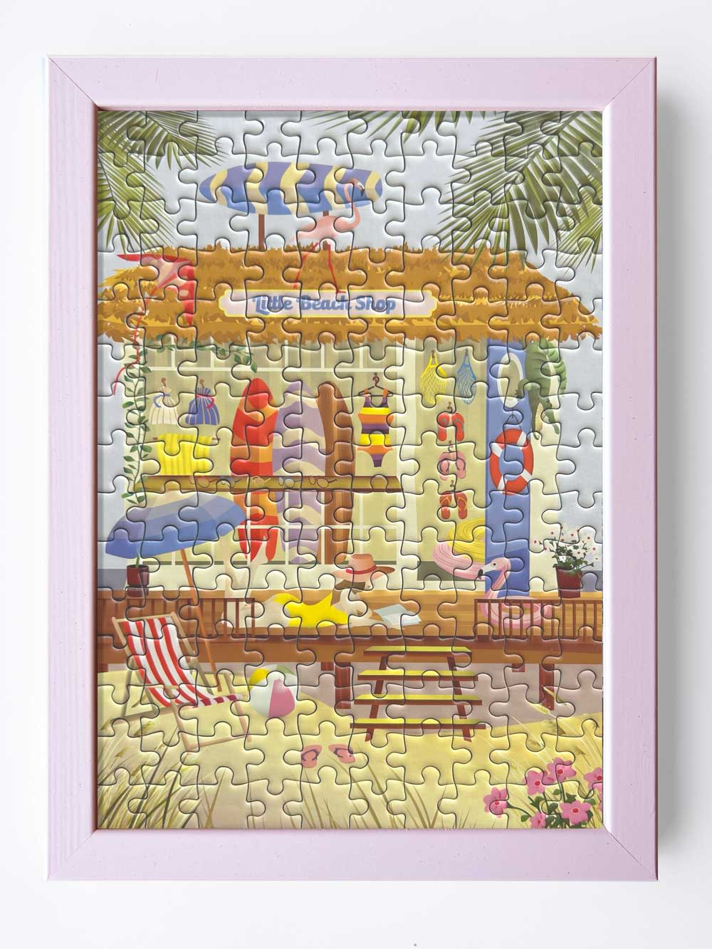 Puzzle Little beach shop - Vissevasse - 150 pièces