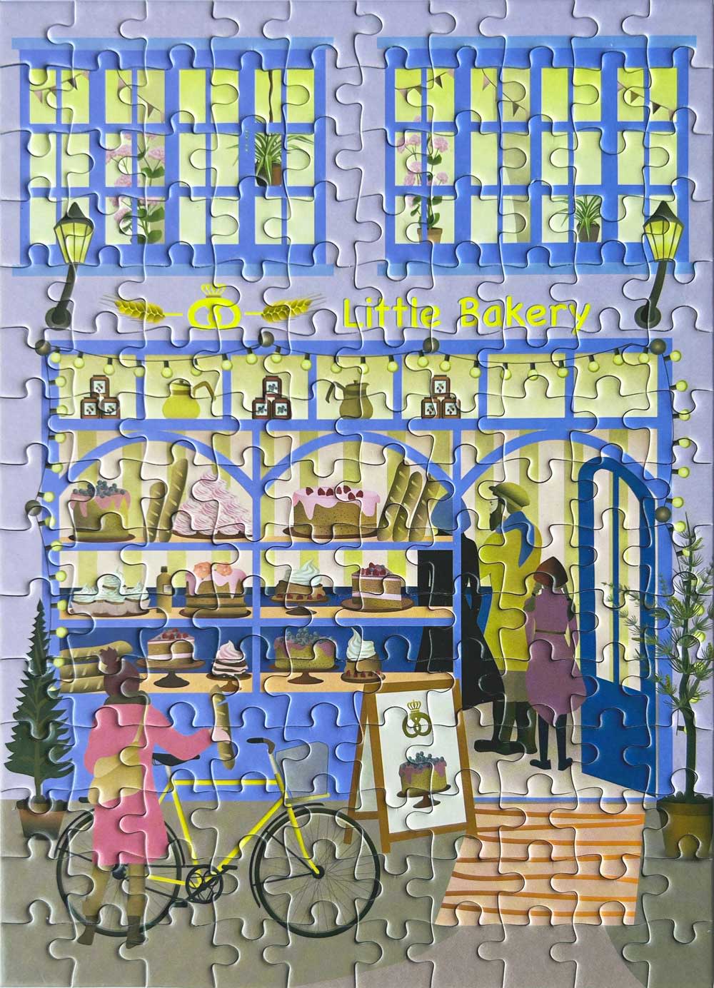 Puzzle Little Bakery - Vissevasse - 150 pièces