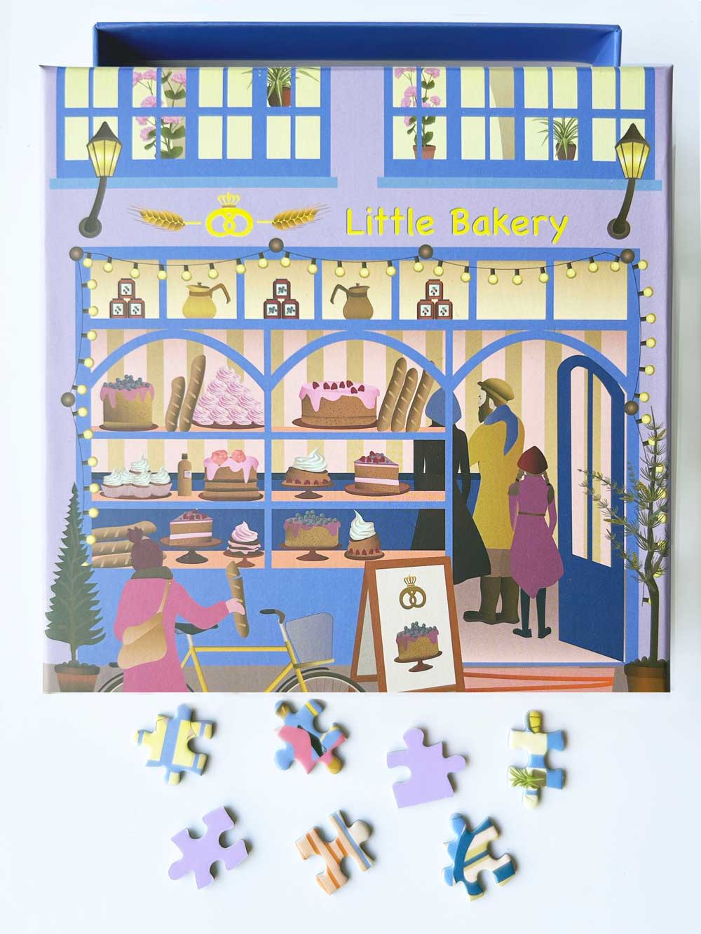 Puzzle Little Bakery - Vissevasse - 150 pièces