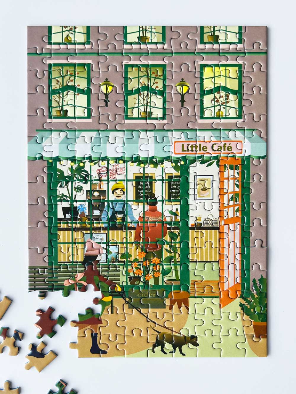 Puzzle Little Café - Vissevasse - 150 pièces