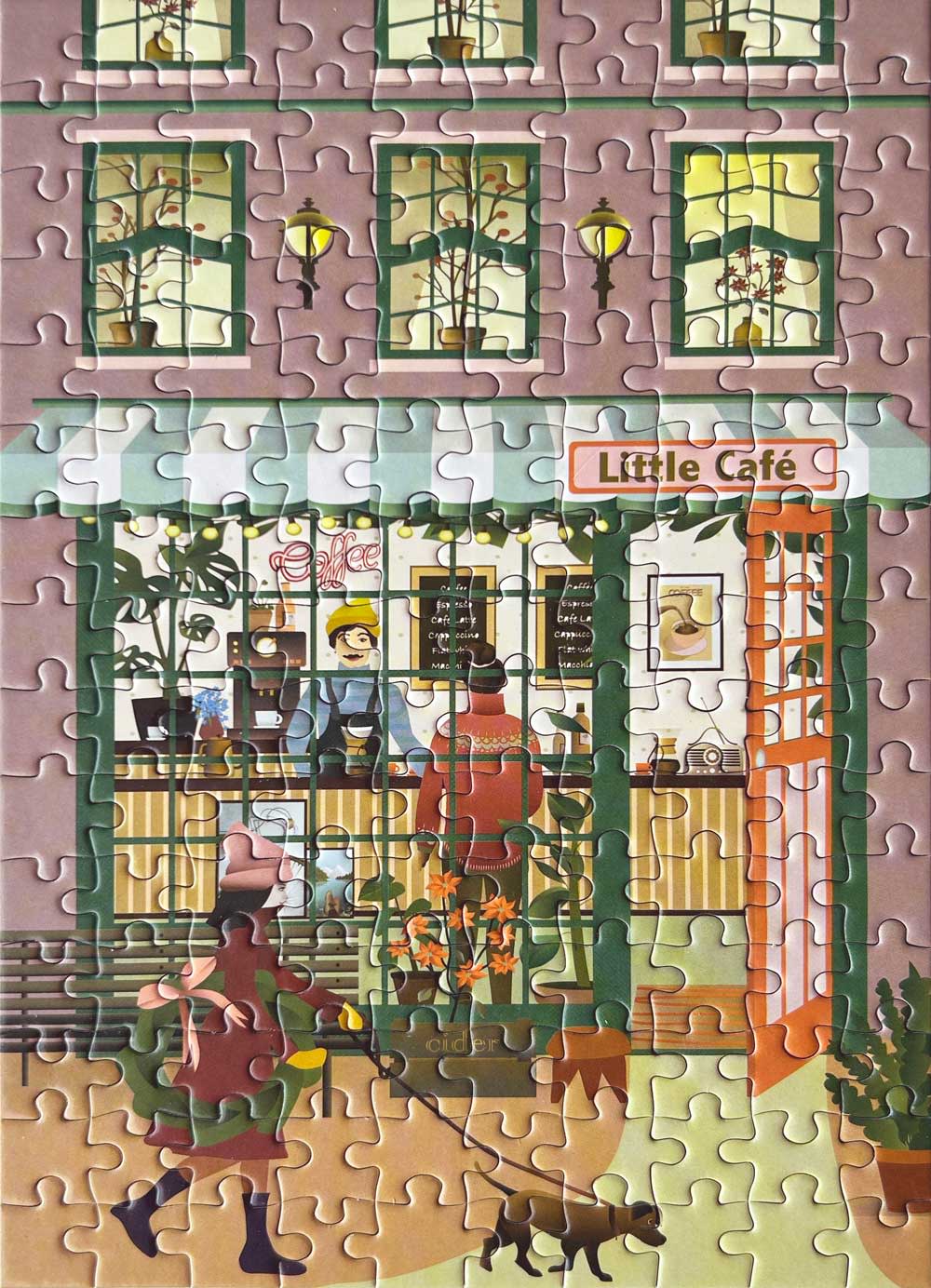 Puzzle Little Café - Vissevasse - 150 pièces