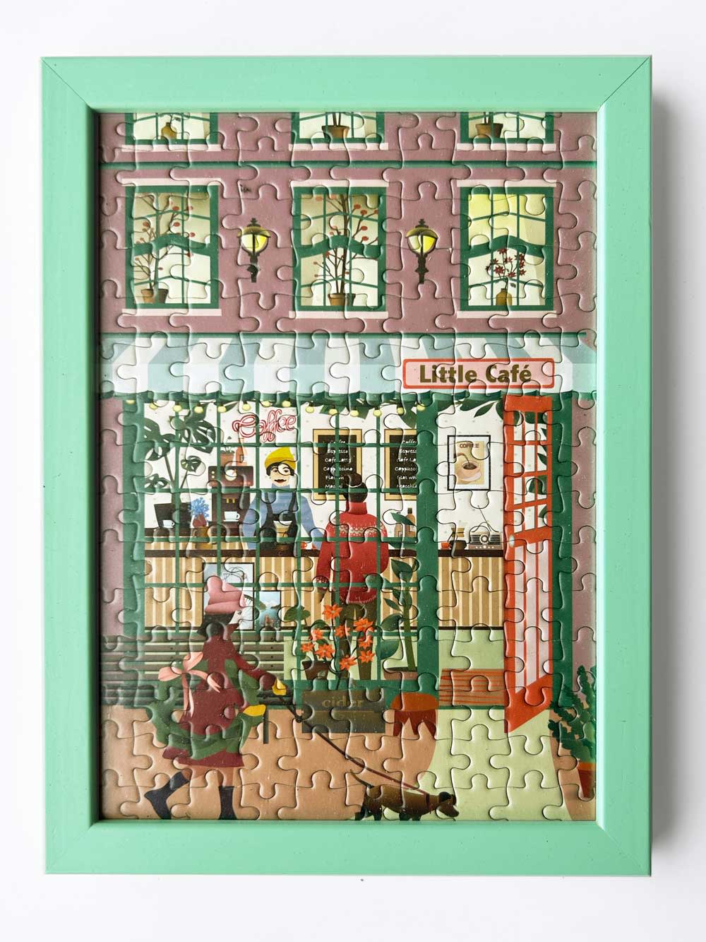 Puzzle Little Café - Vissevasse - 150 pièces