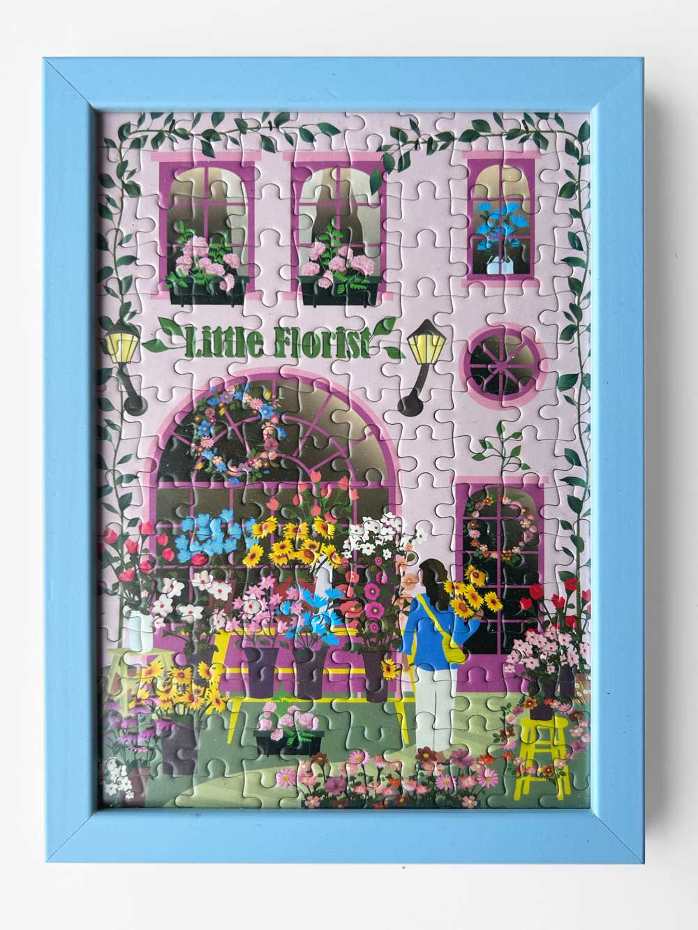 Puzzle Little Florist - Vissevasse - 150 pièces
