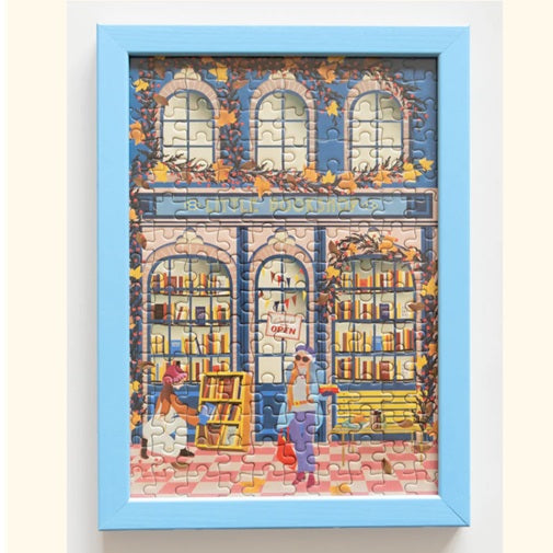 Puzzle Little Book shop - Vissevasse - 150 pièces