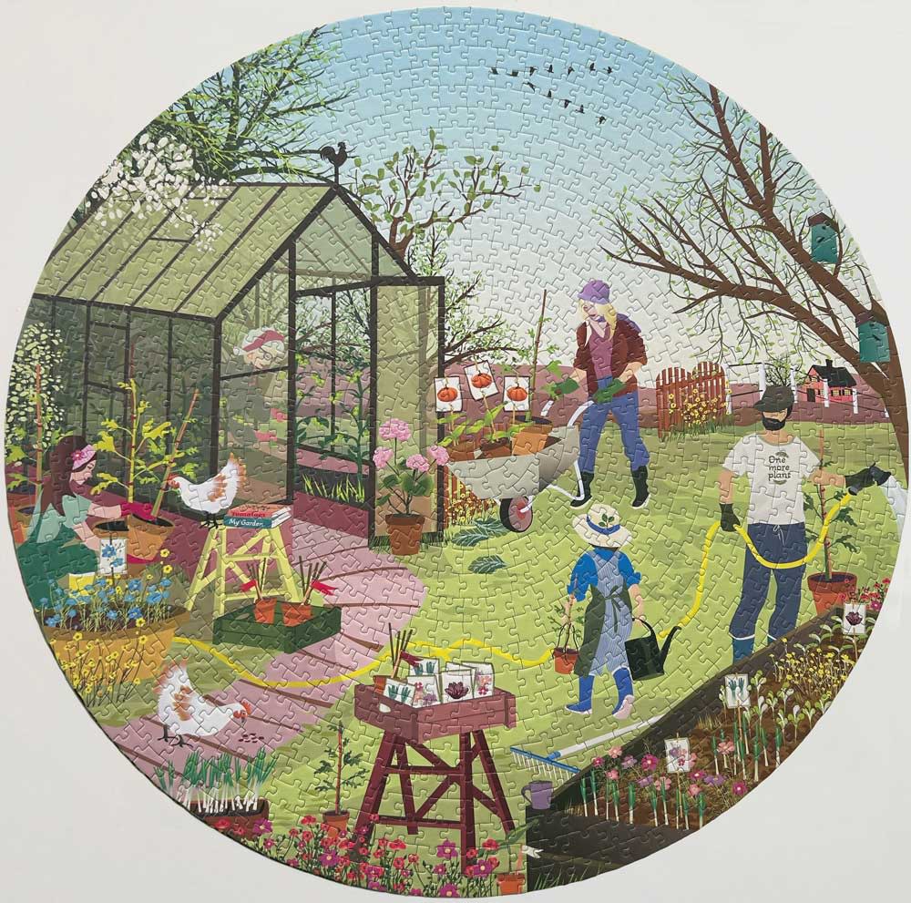Puzzle rond Spring feeling - Vissevasse - 1000 pièces