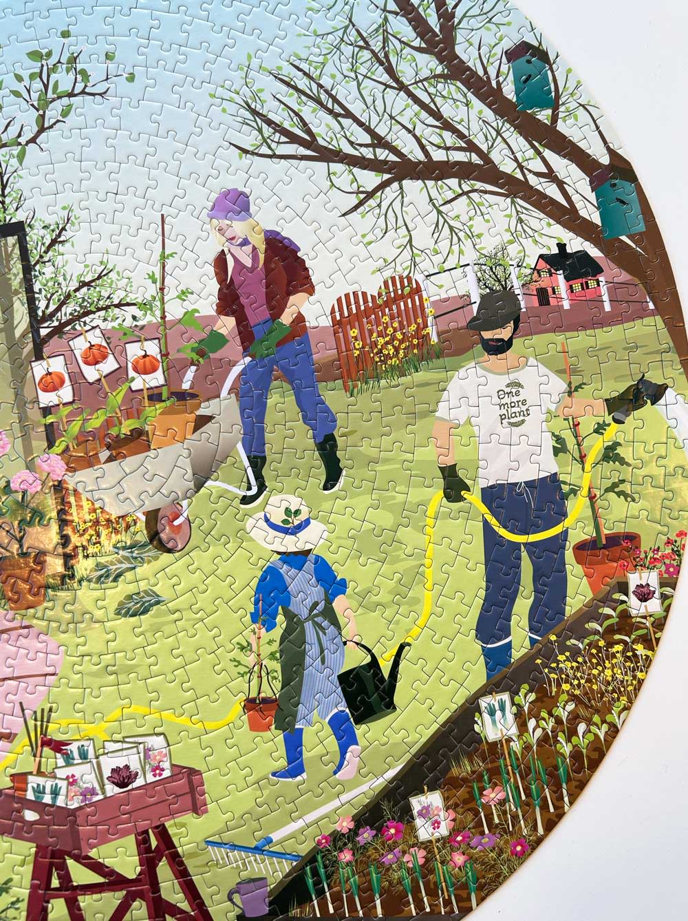 Puzzle rond Spring feeling - Vissevasse - 1000 pièces