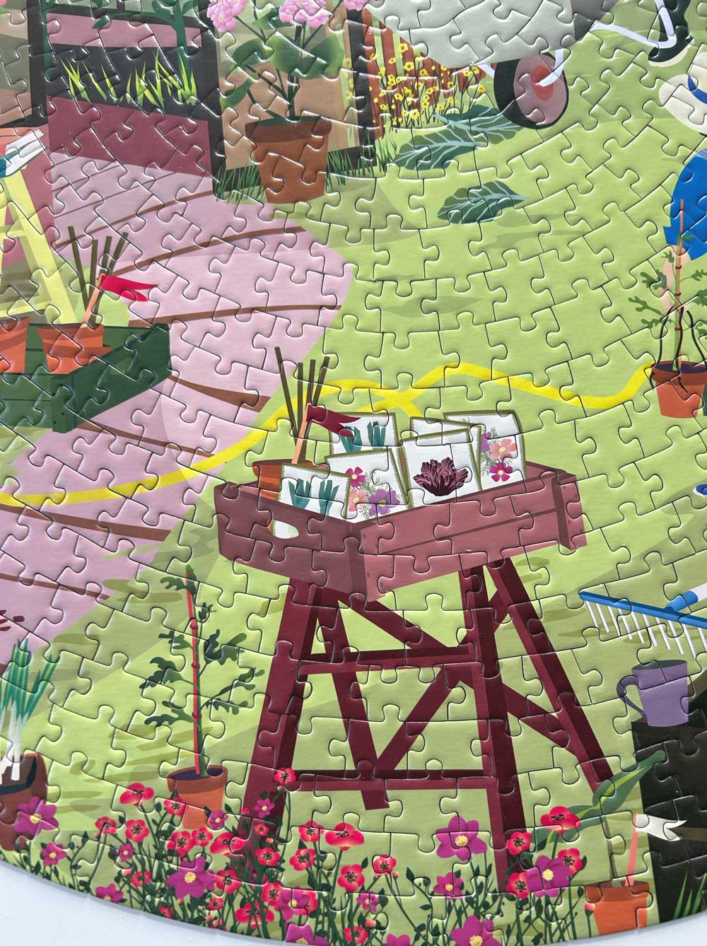 Puzzle rond Spring feeling - Vissevasse - 1000 pièces