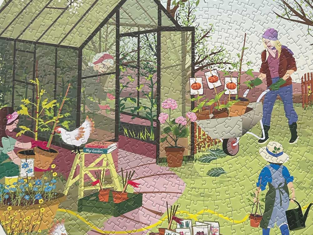 Puzzle rond Spring feeling - Vissevasse - 1000 pièces