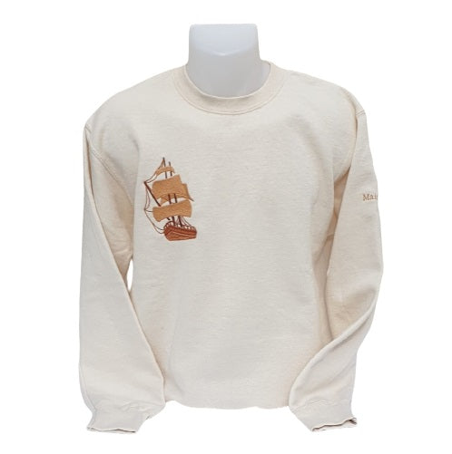 CREWNECK ÉCRU - VOILIER