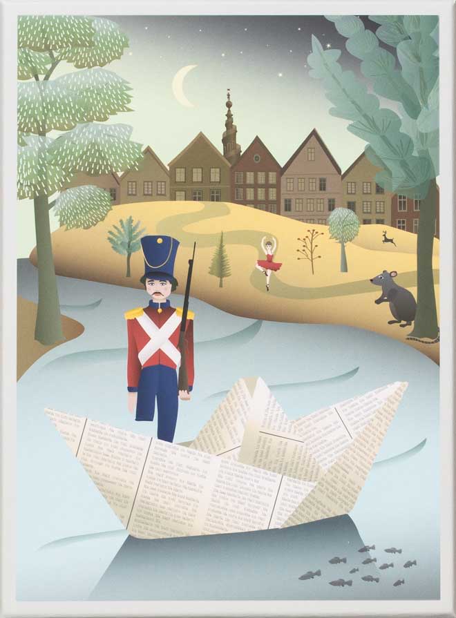 Puzzle Le petit soldat de plomb - Vissevasse - 100 pièces