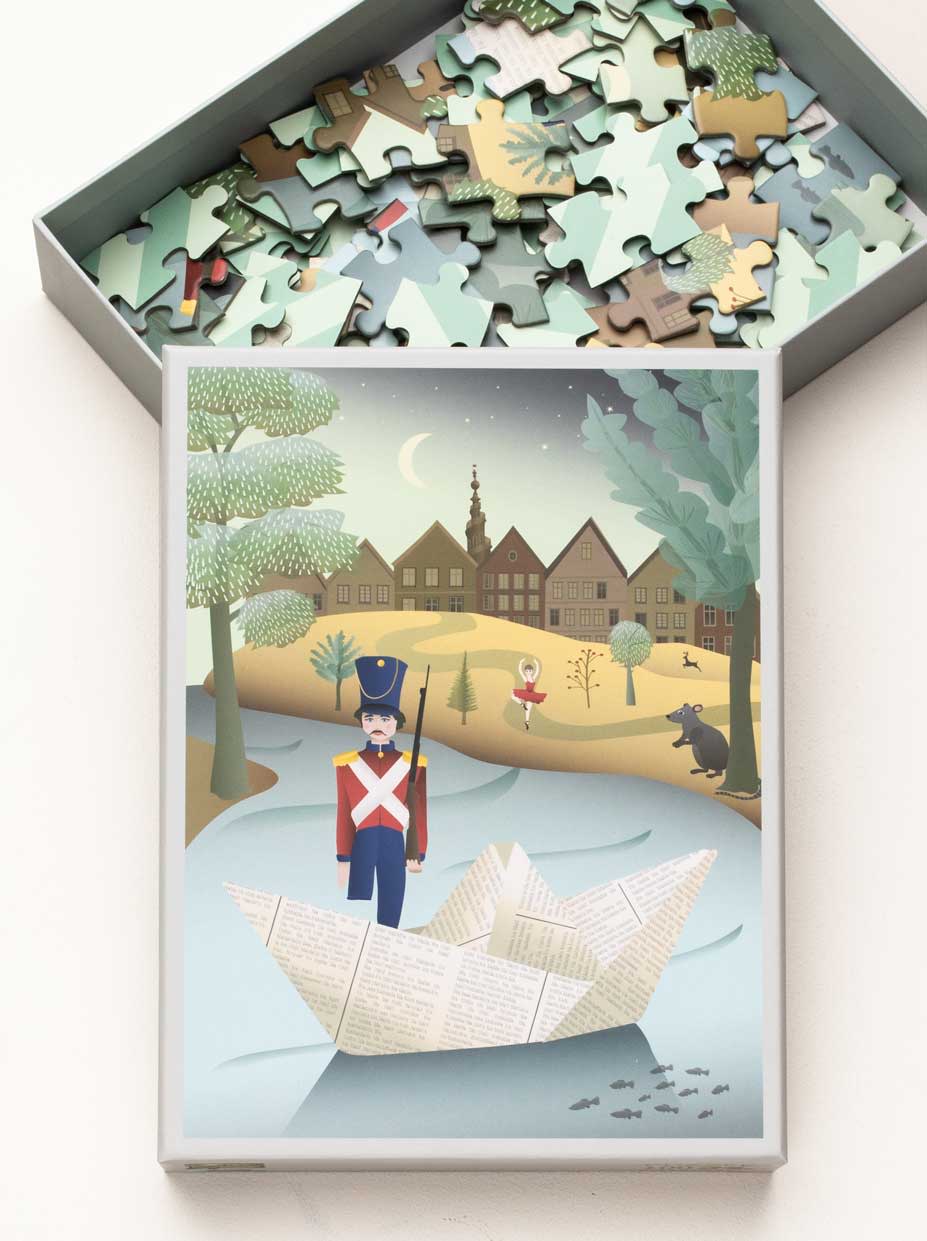 Puzzle Le petit soldat de plomb - Vissevasse - 100 pièces
