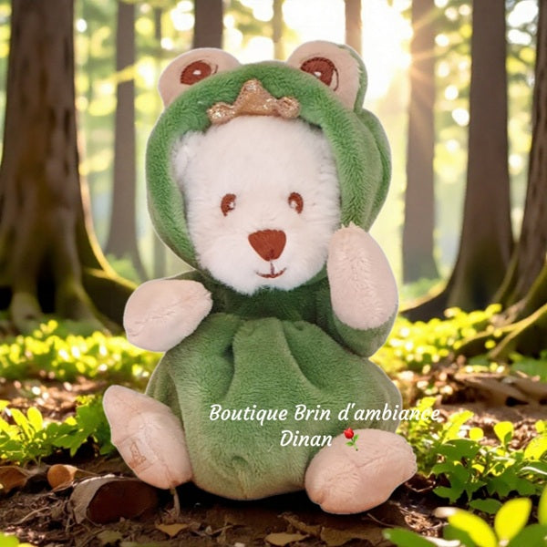 Grenouille en peluche - Ziggy Prince Charles
