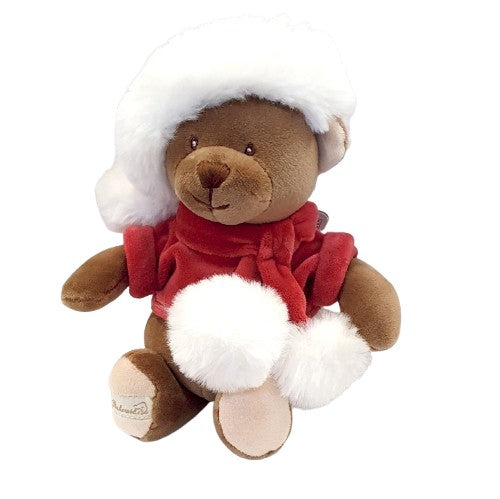 Peluche ours de Noël Baby Santa