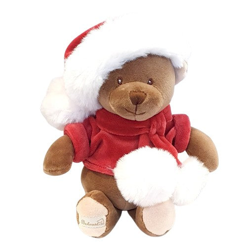 Peluche ours de Noël Baby Santa