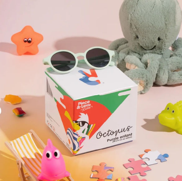 Puzzle Octopus - Piece and Love - 80 pièces