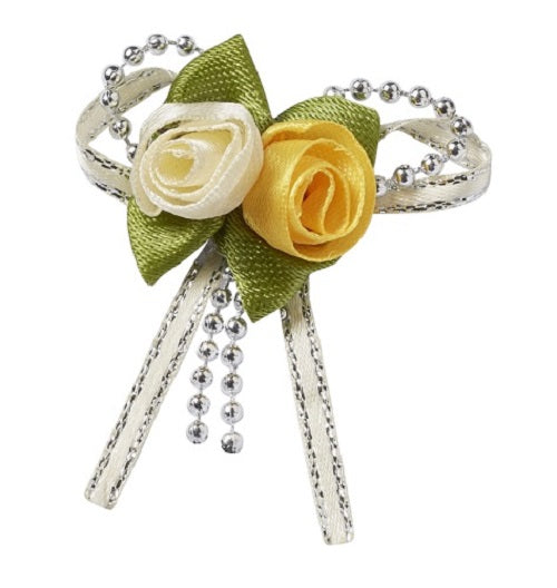 Fleur en satin - Embellissement