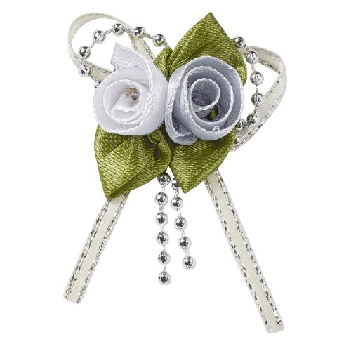 Fleur en satin - Embellissement
