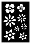 Pochoirs adhésifs - 7x10cm