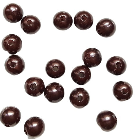 Perles en cire 10mm x20