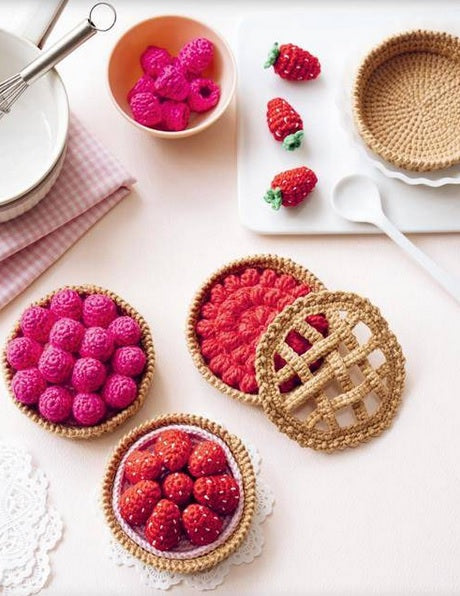 Adorables pâtisseries au crochet