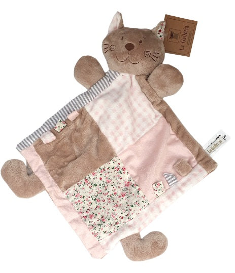 Doudou plat t te de chat La Galleria Brin d ambiance