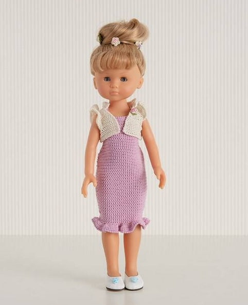 J'habille ma poupée au crochet