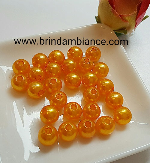 Perles en cire 10mm x20