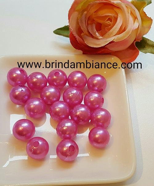 Perles en cire 10mm x20