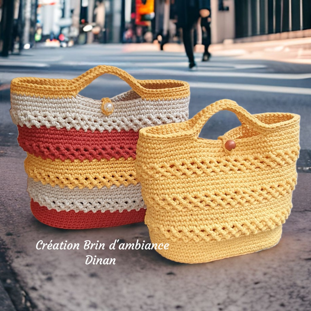 Crochet - Les sacs et paniers