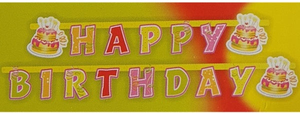 Chainette Happy Birthday