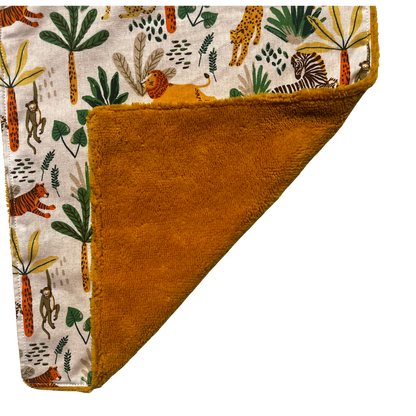 Serviette élastique - animaux de la savane