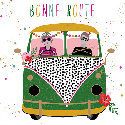 Carte BONNE ROUTE