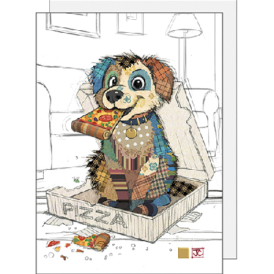 Carte Chien Pedro Pup
